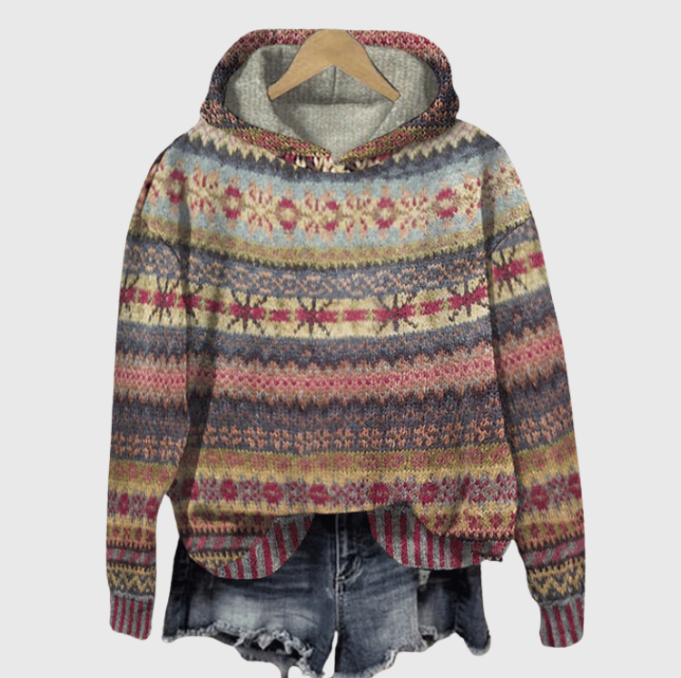 Women's Warm Hoodie - Cozy Norwegian Design and Comfort