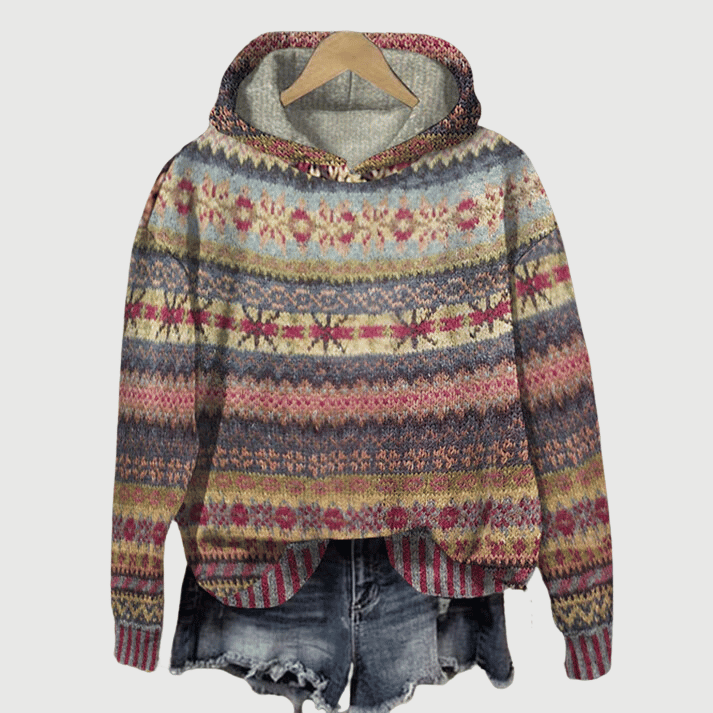 Women's Warm Hoodie - Cozy Norwegian Design and Comfort