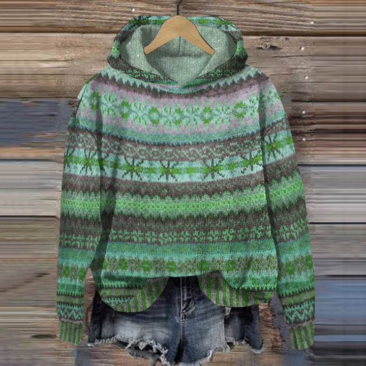 Women's Warm Hoodie - Cozy Norwegian Design and Comfort