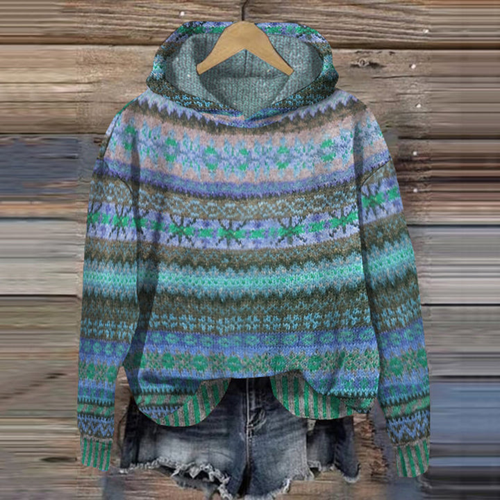 Women's Warm Hoodie - Cozy Norwegian Design and Comfort