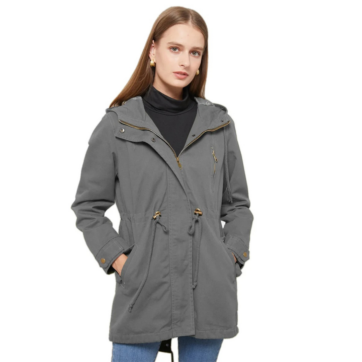 Women's Waterproof Long Summer Coat - Multiple Colors Available