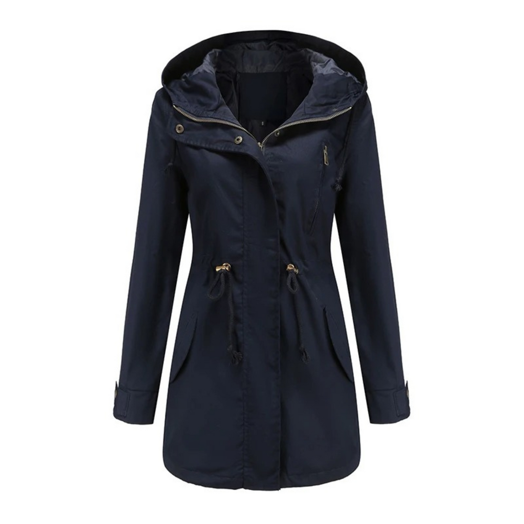 Women's Waterproof Long Summer Coat - Multiple Colors Available