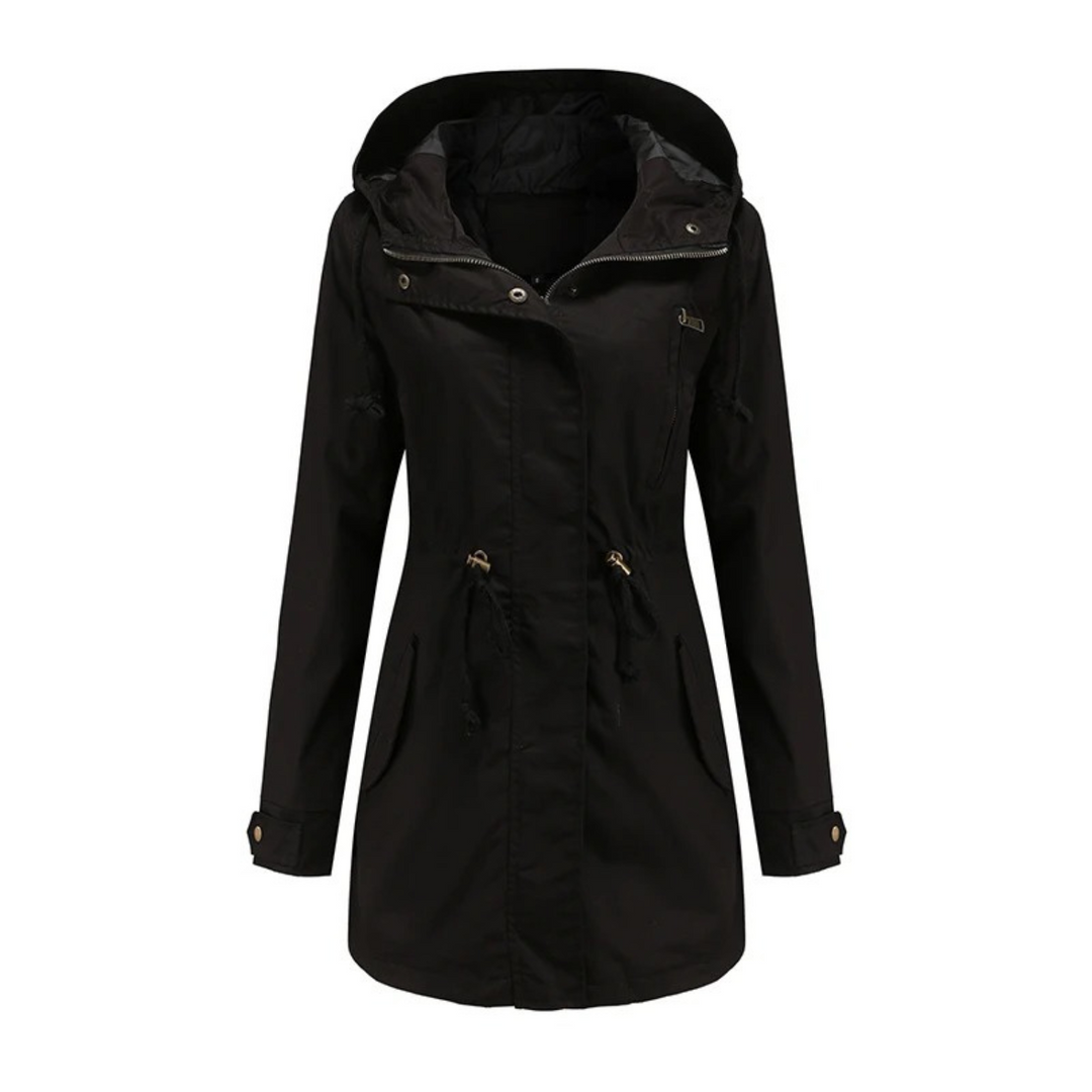 Women's Waterproof Long Summer Coat - Multiple Colors Available