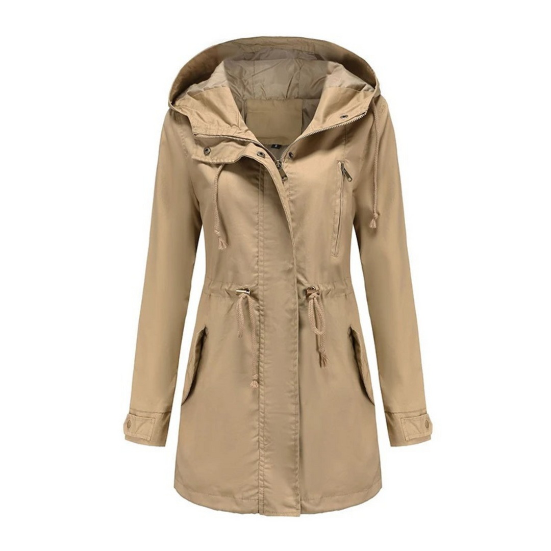 Women's Waterproof Long Summer Coat - Multiple Colors Available