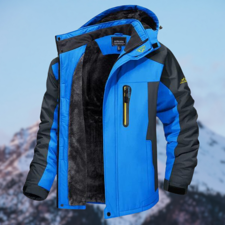 Men's Waterproof Winter Jacket - Functional and Stylish Design