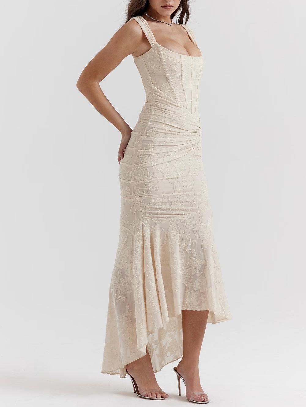 Willow | Women's Strappy Bodycon Midi Dress Alternative