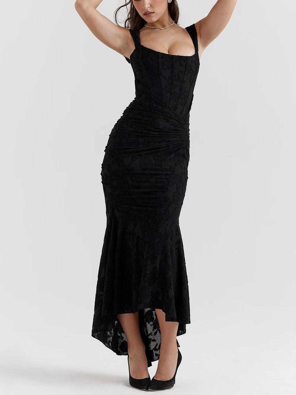 Willow | Women's Strappy Bodycon Midi Dress Alternative