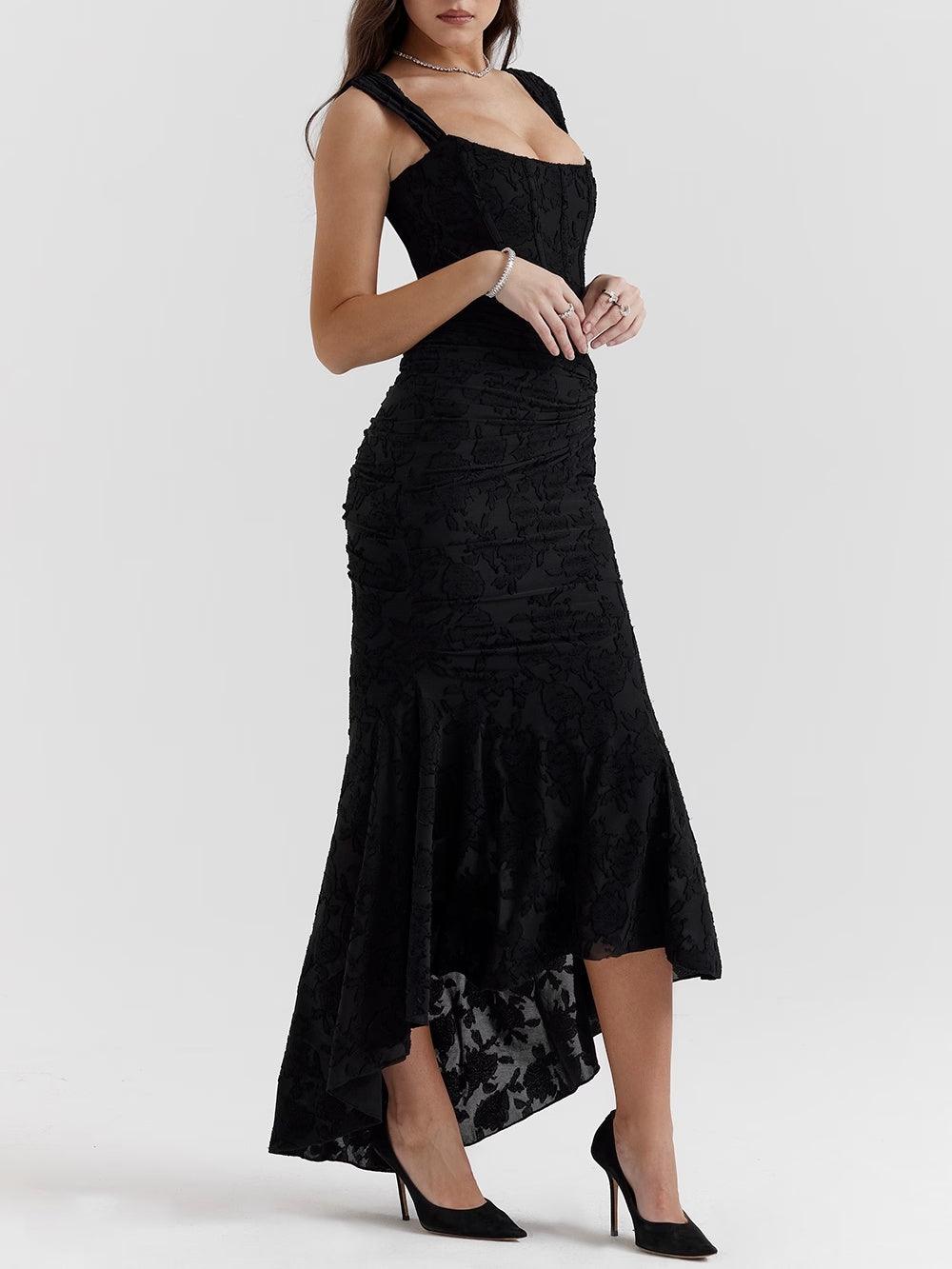 Willow | Women's Strappy Bodycon Midi Dress Alternative