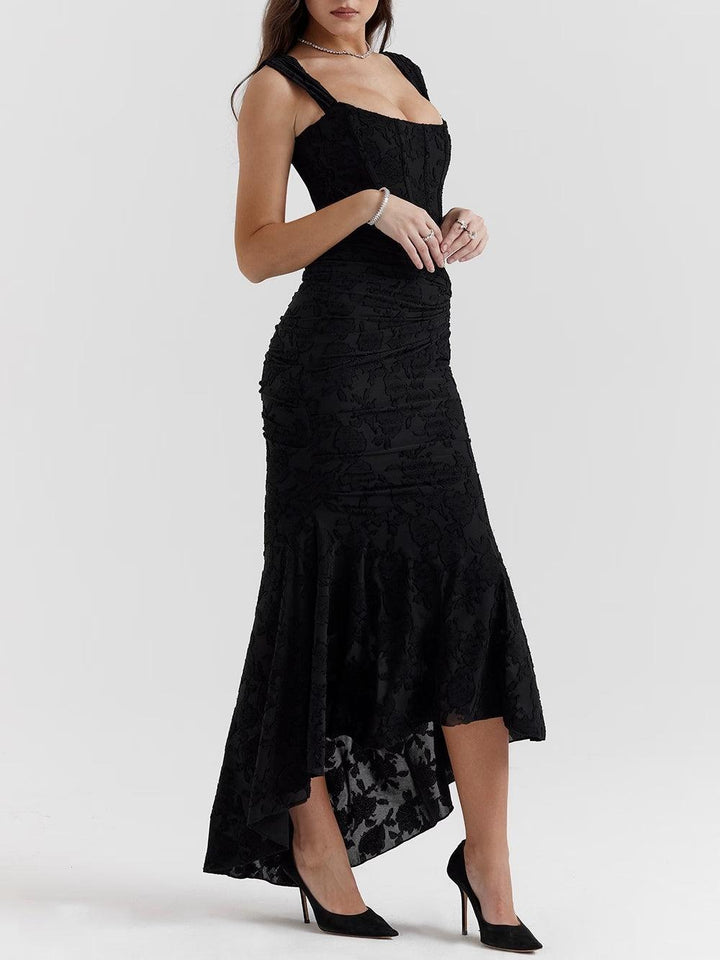 Willow | Women's Strappy Bodycon Midi Dress Alternative