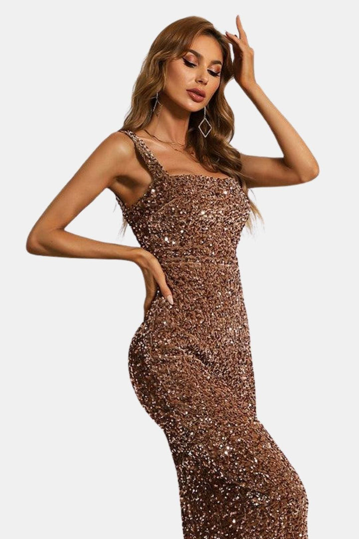 Zoe | Women's Sleeveless Bodycon Maxi Dress Alternative