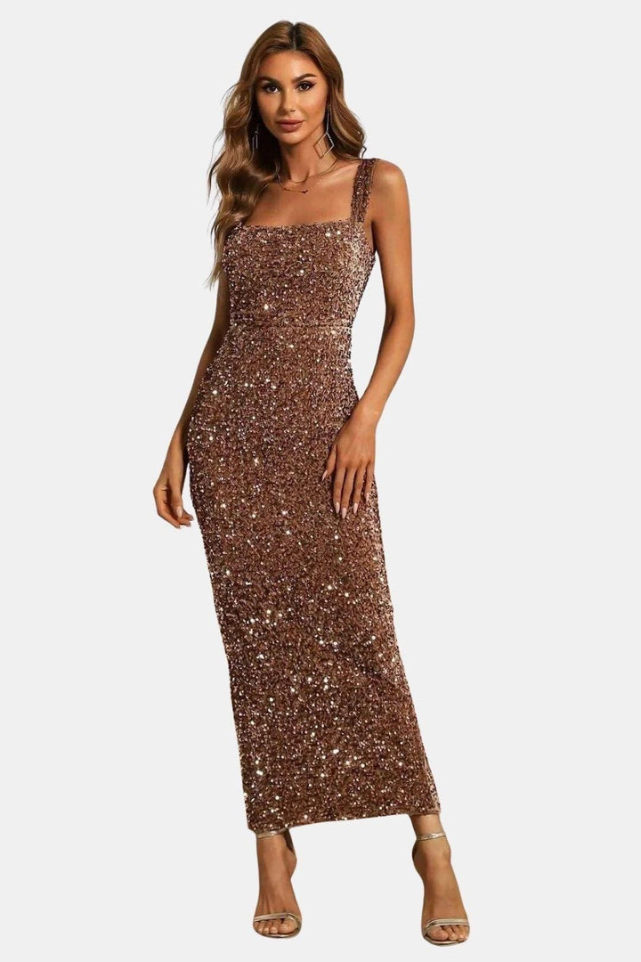 Zoe | Women's Sleeveless Bodycon Maxi Dress Alternative