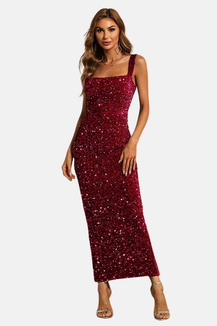Zoe | Women's Sleeveless Bodycon Maxi Dress Alternative