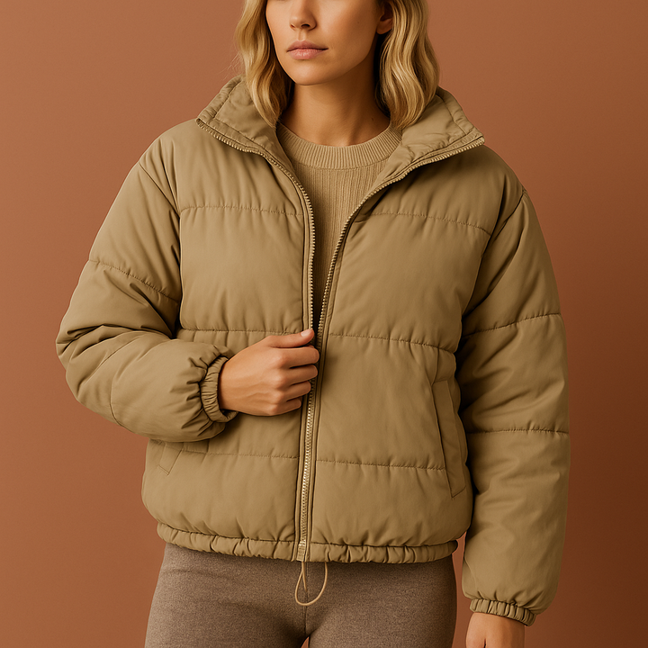 Women's Stylish Oversized Padded Jacket for Comfort and Warmth