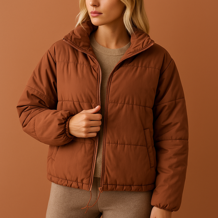 Women's Stylish Oversized Padded Jacket for Comfort and Warmth